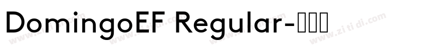 DomingoEF Regular字体转换